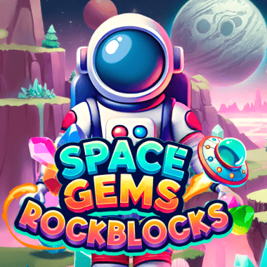 Icon for Space Gems Rockblocks slot game